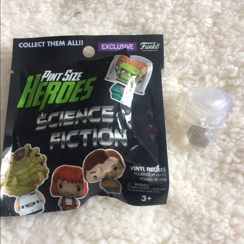 Invisible Clear Predator Pint Sized Heroes Figure